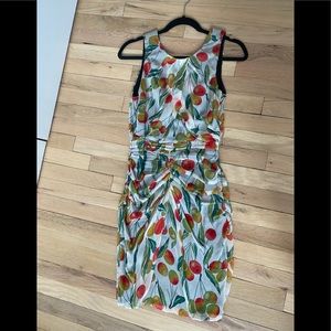 DVF gorgeous print dress size 4